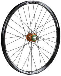 Bakhjul Hope Tech DH Pro 4 Straight Pull 26" IS Shimano aluminium orange från Hope