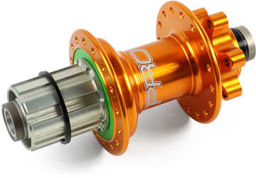 Baknav Hope Pro 4 IS 36H 12 x 135 mm Shimano/SRAM aluminium orange från Hope