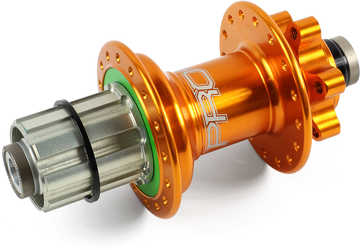 Baknav Hope Pro 4 IS 36H TA10 x 135 mm Shimano/SRAM aluminium orange från Hope