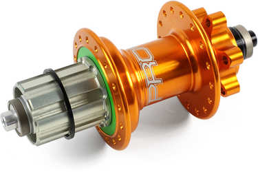 Baknav Hope Pro 4 IS 36H QR10 x 135 mm Shimano/SRAM aluminium orange från Hope