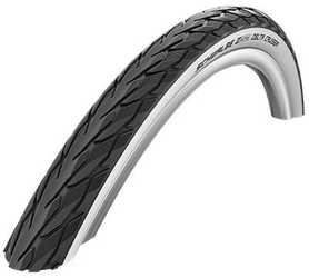 Däck Schwalbe Delta Cruiser K-Guard SBC 37-590 (26 x 1 3/8") svart/vit från Schwalbe