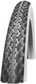 Däck Schwalbe HS159 K-Guard SBC 47-355 18 x 1.75 svart/vit