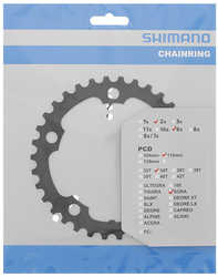 Drev Shimano FC-3550 110 bcd 2 x 9 växlar 34T svart från Shimano