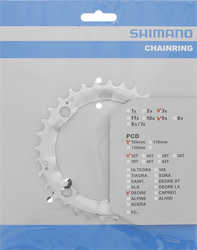 Drev Shimano Deore FC-M510 104 bcd 9 växlar 32T från Shimano