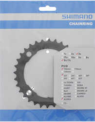 Drev Shimano FC-M361 104 bcd 9 växlar 32T svart från Shimano