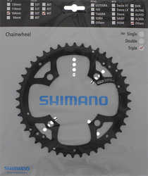 Drev Shimano Deore FC-M540 för kedjeskydd 104 bcd 9 växlar 44T svart från Shimano