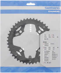 Drev Shimano FC-M391/430 för kedjeskydd 104 bcd 9 växlar 44T svart från Shimano