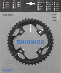 Drev Shimano LX FC-T671 för kedjeskydd 104 bcd 10 växlar 44T svart från Shimano