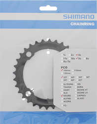 Drev Shimano Deore FC-M590 104 bcd 9 växlar 32T svart från Shimano