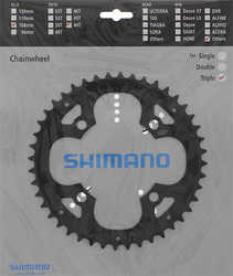 Drev Shimano FC-M440 104 bcd 9 växlar 44T svart från Shimano