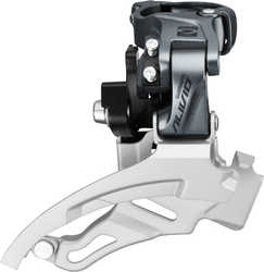 Framväxel Shimano Alivio FD-M4000, 3 växlar, high clamp, dual pull, 66-69° från Shimano