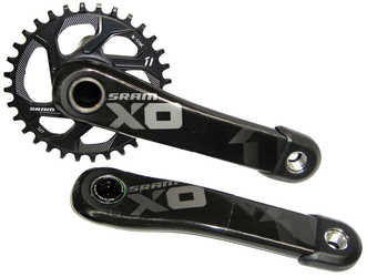 Vevparti SRAM X01 1 x 11 växlar GXP q-faktor 168 mm direct mount 32T 170 mm svart/svart från SRAM