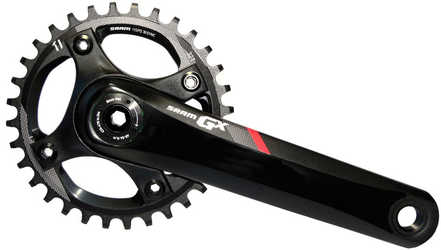 Vevparti SRAM GX 1400 1 x 11 växlar BB30 q-faktor 168 mm 32T 175 mm svart/röd från SRAM