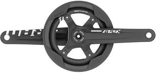 Vevparti SRAM Apex 1 1 x 11 växlar GXP 42T 175 mm svart/vit från SRAM