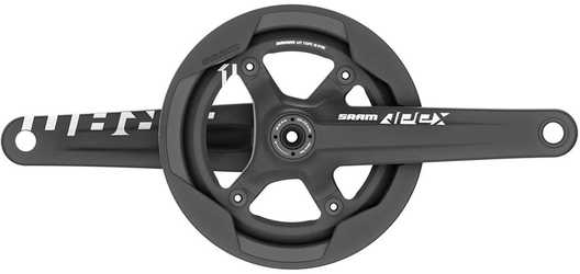 Vevparti SRAM Apex 1 1 x 11 växlar BB30 42T 172.5 mm svart/vit från SRAM