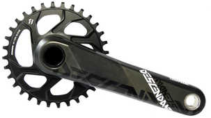 Vevparti SRAM Descendant Carbon 1 x 10-11 växlar GXP direct mount 32T 175 mm svart