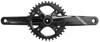 Vevparti SRAM Descendant DH 1 x 10-11 växlar BB30 34T 165 mm svart