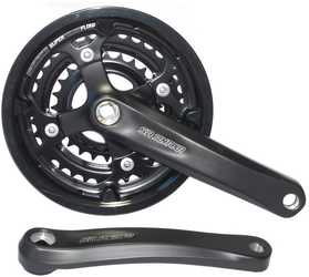 Vevparti SR Suntour XCE T 3 x 8 växlar 48/38/28T 175 mm svart från Suntour