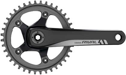 Vevparti SRAM Rival 1 1 x 11 växlar GXP q-faktor 149.6 mm 50T 172.5 mm svart/grå från SRAM